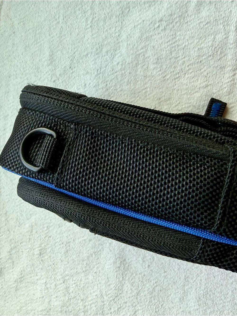 Sony Black and Blue Compact Travel Camera Pouch